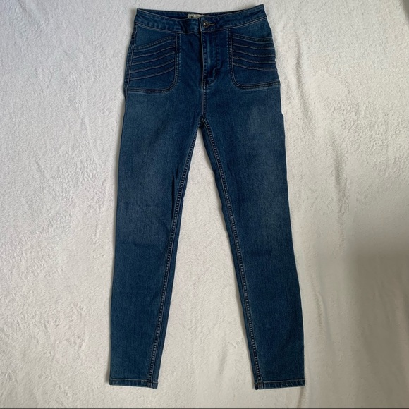Free People Pocket Detail Jeans - Picture 1 of 6